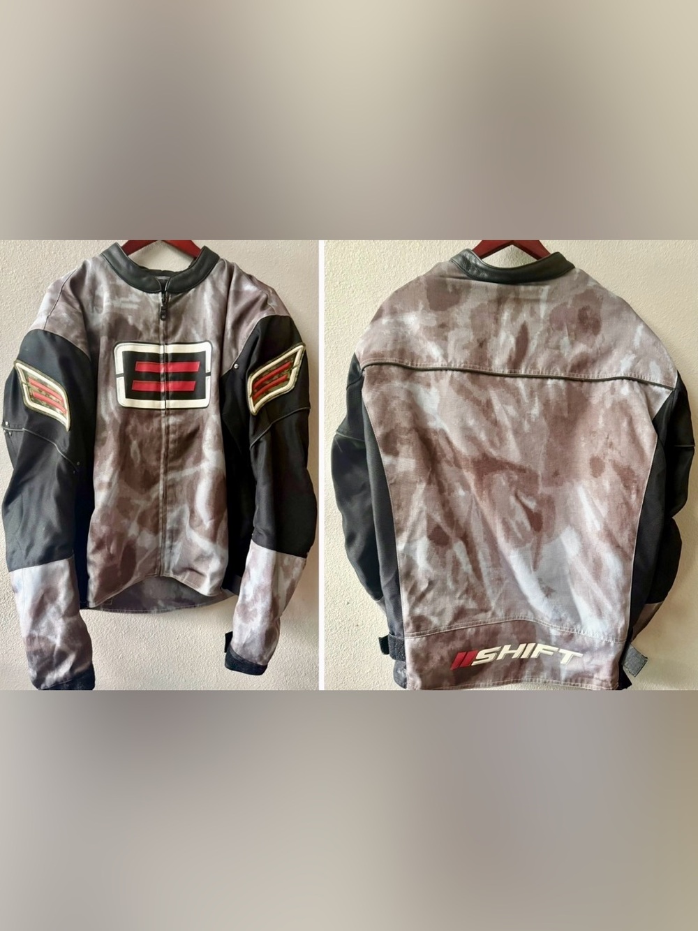 SHIFT ST Padded Motorcycle Jacket Mens XXL
